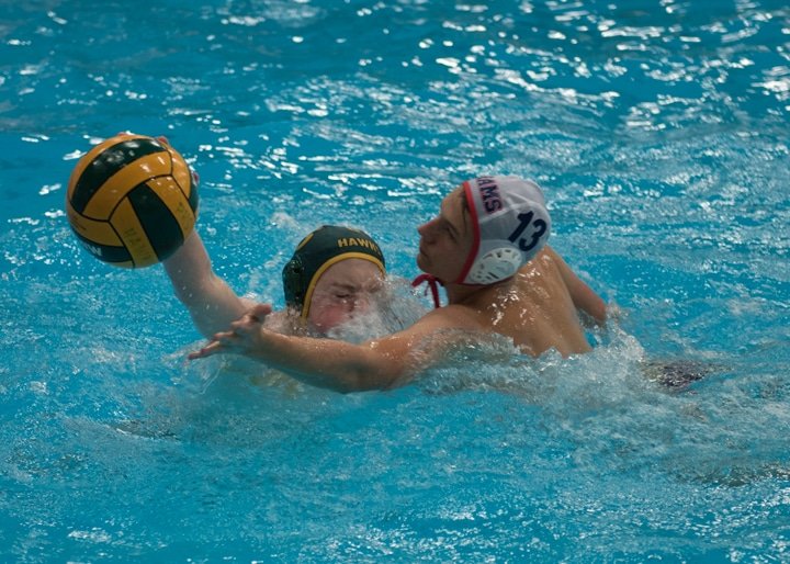 Peninsula water polo team took on Wilson’s Rams on Oct. 5, losing in a mighty effort. Photo: Ed Johnson, KP News