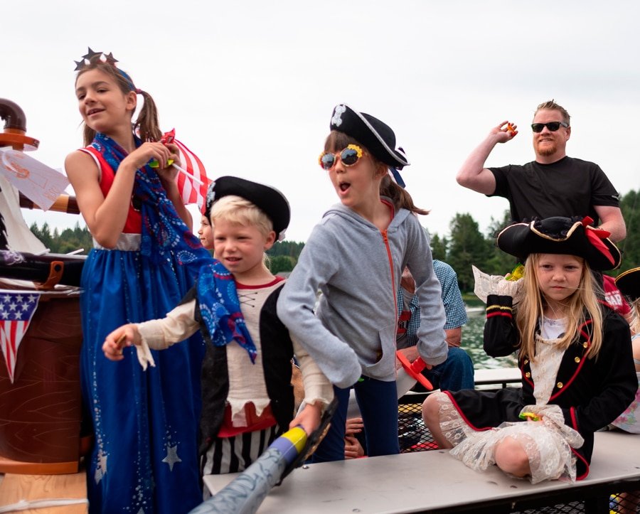 Home parade pirate crew. Photo: Richard Miller, KP News