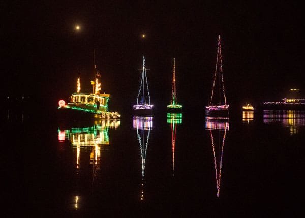LIC lighted boat parade. Photo: Ed Johnson, KP News