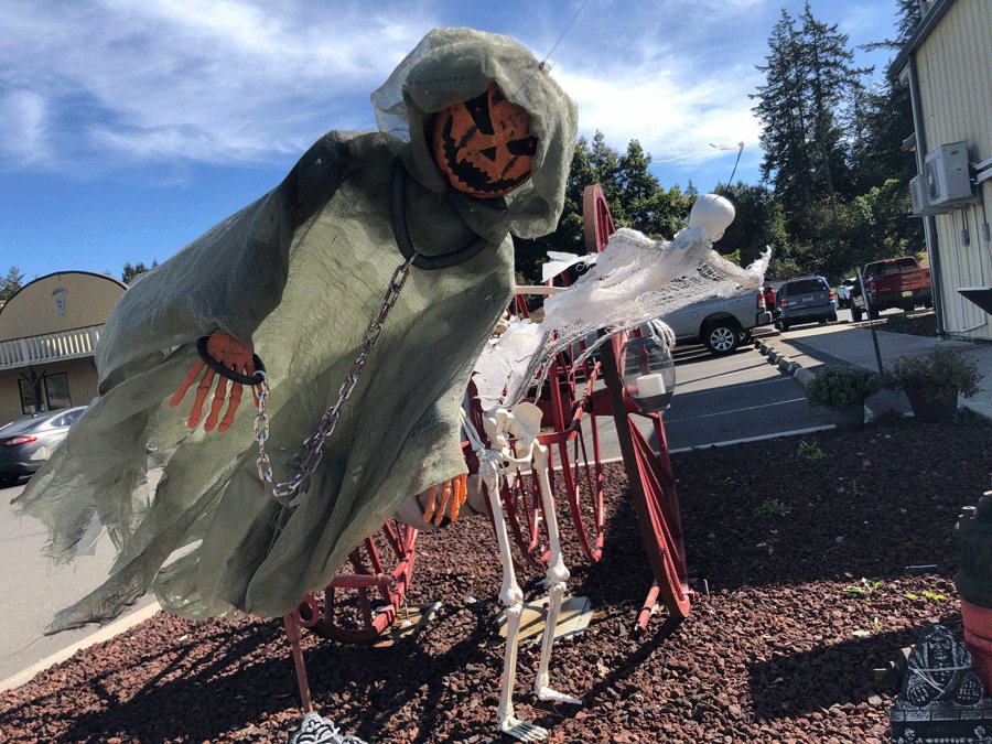 The Scarecrow Contest is in full swing.