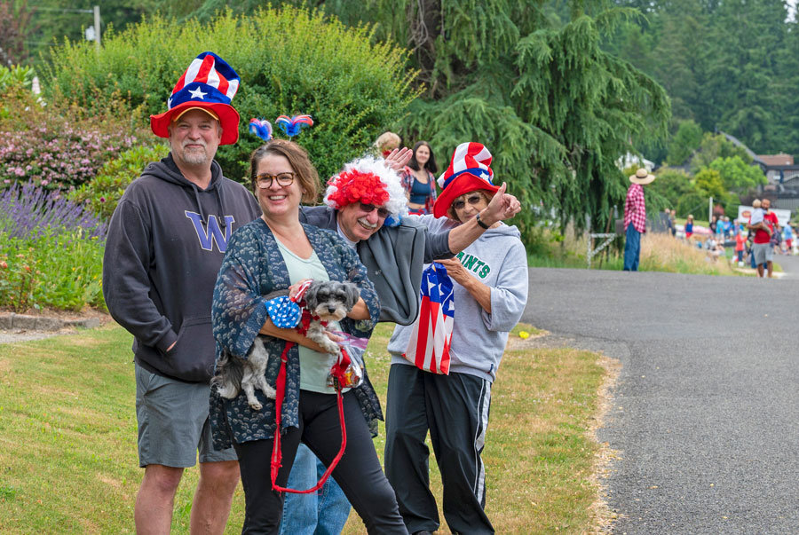 The post-pandemic urge to socialize was seen at the well-attended Fourth of July Home parade.
