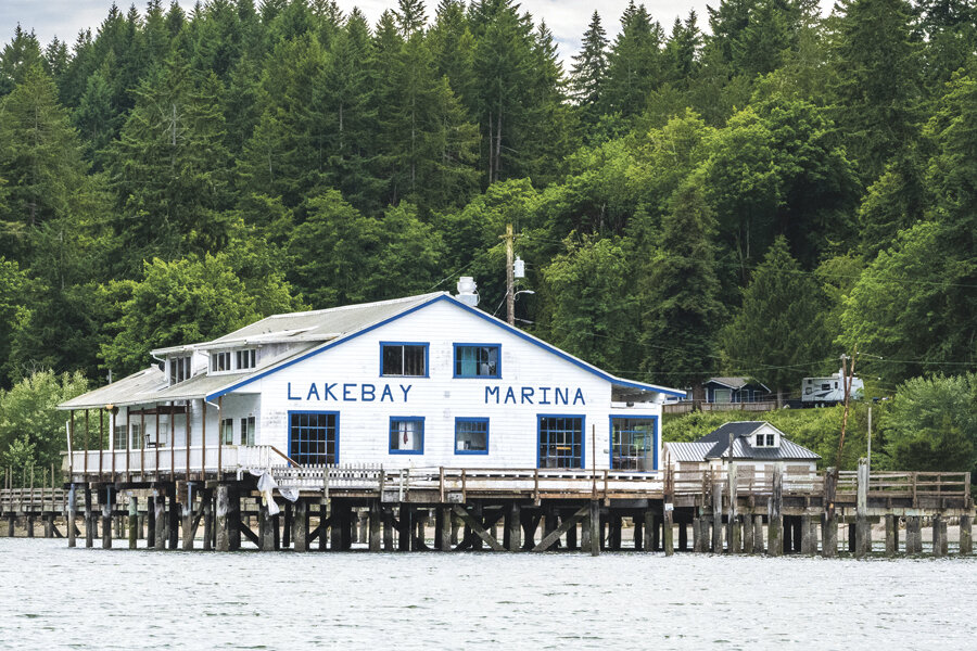 The floating docks have been removed, but will the historic building remain?