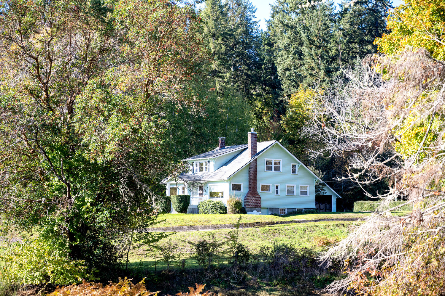 The 1926 farmhouse will be adapted to house camp staff.